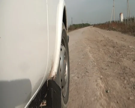 Kürdəmirdə əlli il əvvəl tikilən yol bərbad vəziyyətə düşüb - REPORTAJ