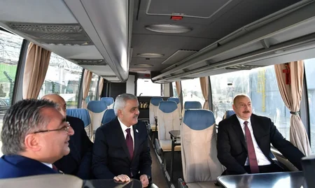 Prezident İlham Əliyev Sumqayıtda “SOCAR karbamid” zavodunun açılışında iştirak edib - YENİLƏNİB