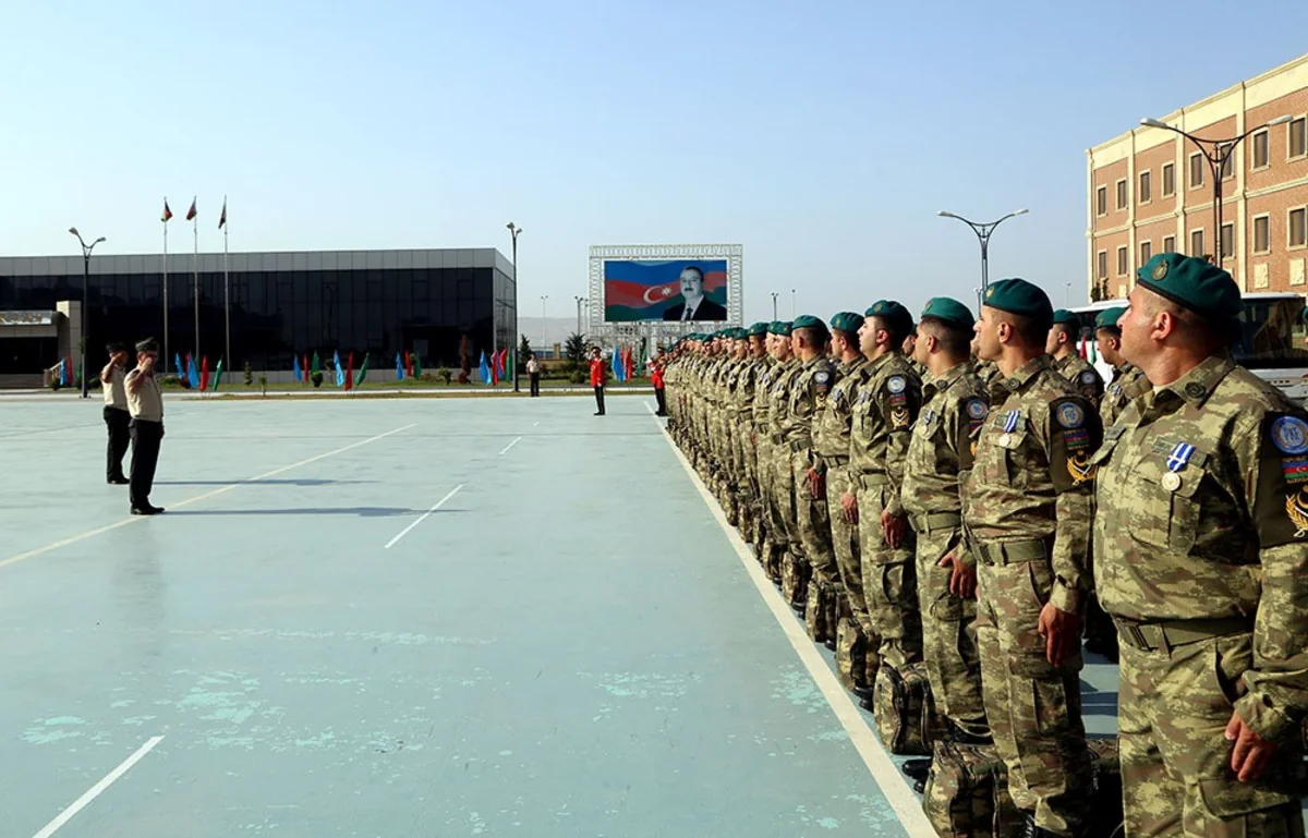 Group of Azerbaijani peacekeepers returned from Afghanistan