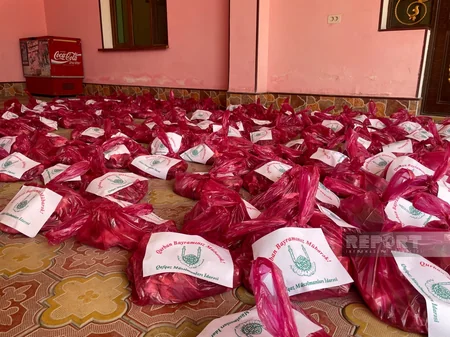 QMİ Qurban bayramı münasibətilə Gürcüstanda xeyriyyə aksiyası keçirib