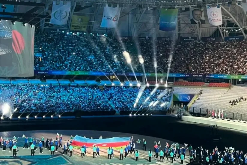 First Vice-President shares photo, video footage from opening ceremony of Islamic Solidarity Games