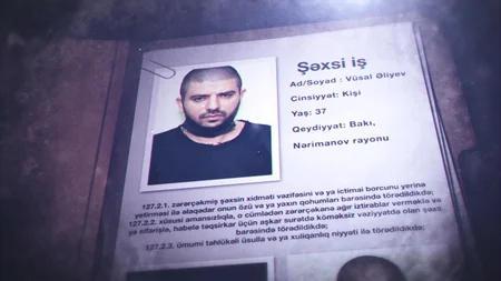 Nazirliyin həbsdə olan sabiq əməkdaşı iş yoldaşını döydürüb - VİDEO - RƏSMİ