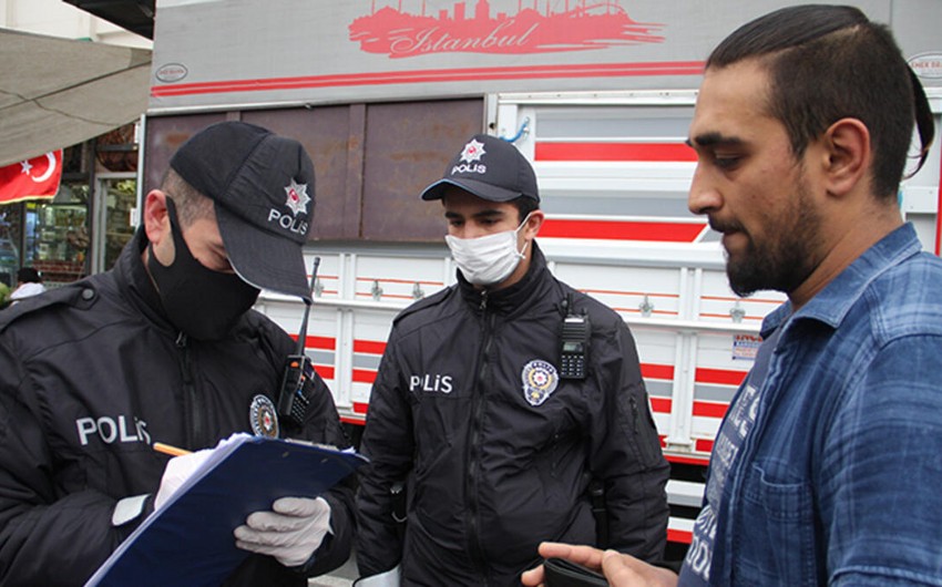 İstanbulda maska taxmayanlar 900 lirə cərimələnəcək
