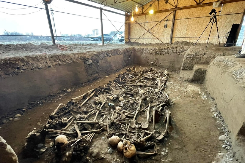 В Грузии в массовом захоронении найдены останки азербайджанца