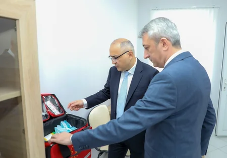Zabratda yeni təcili tibbi yardım stansiyası istifadəyə verilib