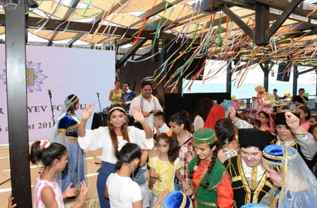 Azerbaijan’s First Lady celebrated her birthday with children