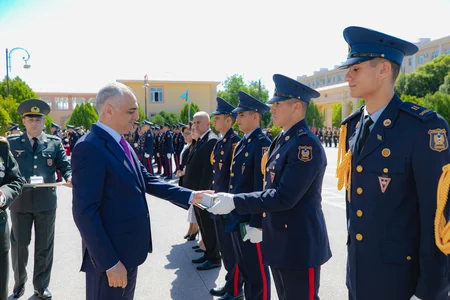 Heydər Əliyev adına Hərbi Lisey kursantlarının buraxılış mərasimi keçirilib