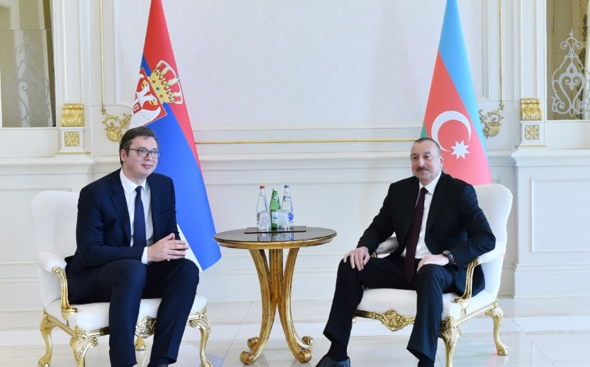 Prezident İlham Əliyev serbiyalı həmkarını təbrik edib
