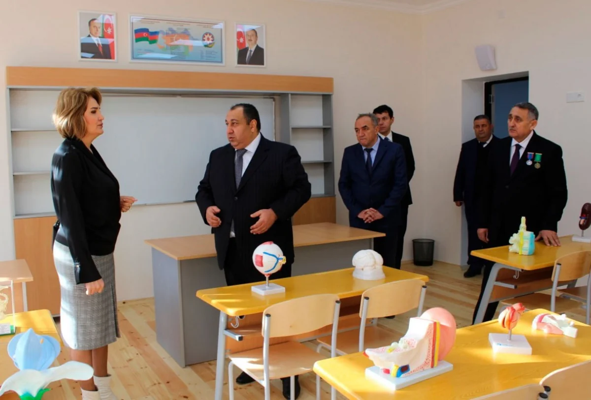 Xızıda yeni inşa olunan məktəb binası istifadəyə verilib