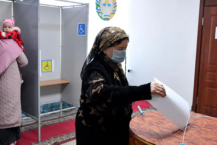 ЦИК: Явка на президентских выборах в Узбекистане составила более 80%