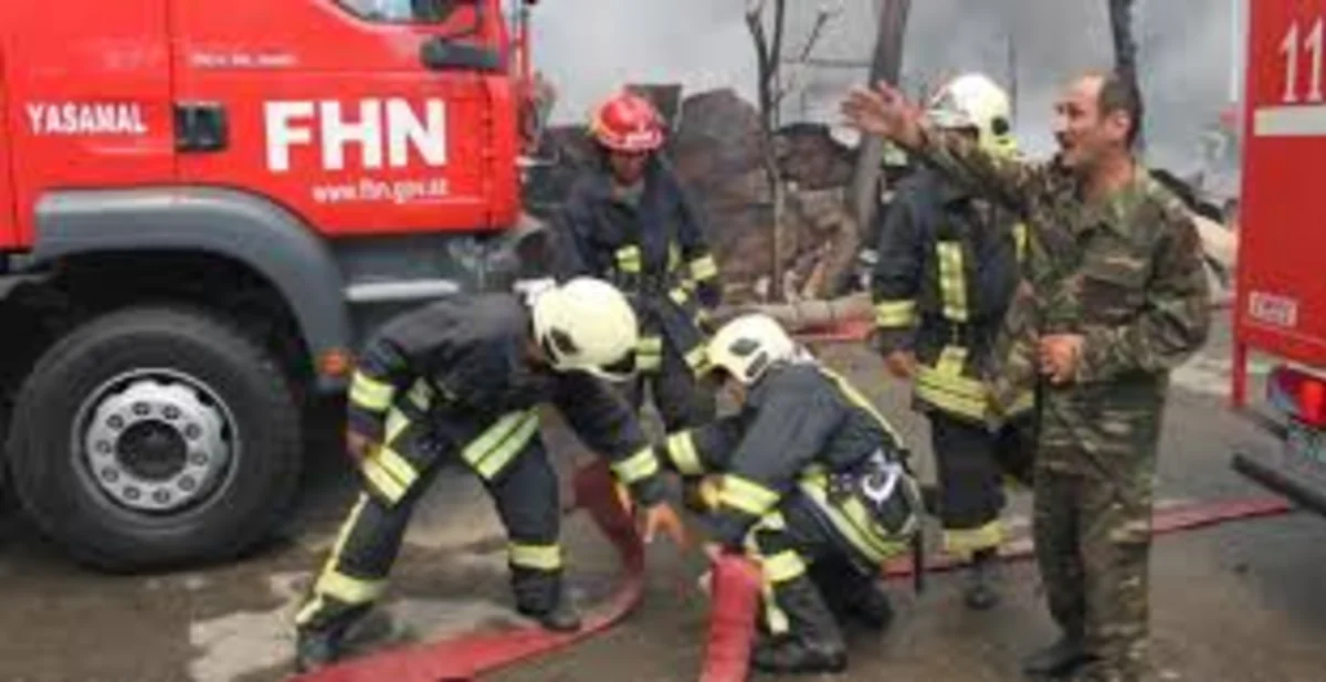 Yasamalda yanğın baş verib