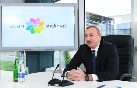 President Ilham Aliyev attended opening of “ASAN Həyat” complex in Shamakhi