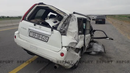 Hacıqabulda yol qəzası olub, xəsarət alanlar var