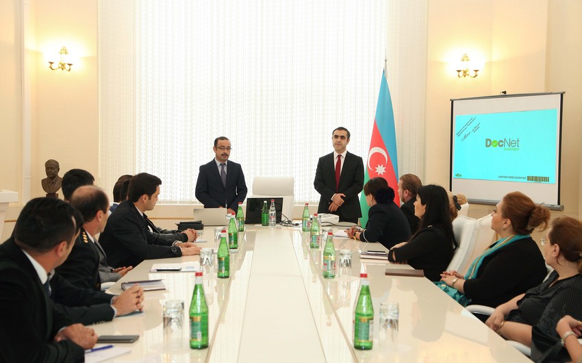​İqtisadiyyat və Sənaye Nazirliyi “Elektron sənəd dövriyyəsi” sistemini təqdim edib