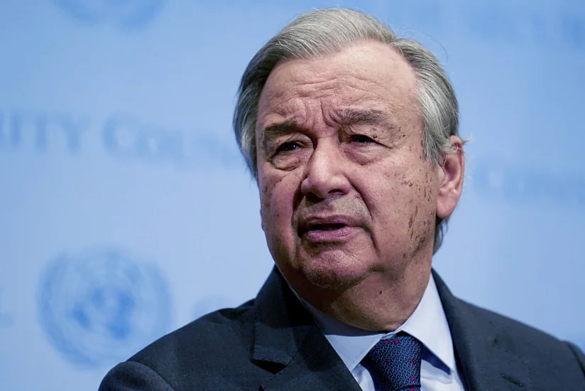 Quterreş humanitar dəhlizlər üzrə Rusiya-Ukrayna-BMT qrupunun yaradılmasını təklif edib