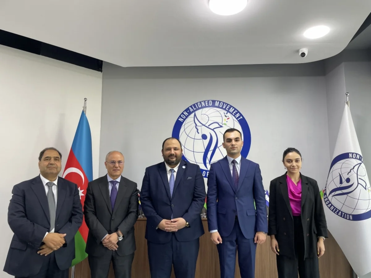 Qoşulmama Hərəkatı Gənclər Təşkilatının nümayəndələri Liviya rəsmiləri ilə görüşüblər