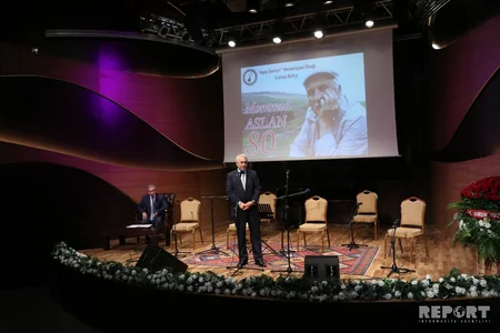 Aşıq Şəmşir Mədəniyyət Ocağı Məmməd Aslanın 80 illik yubileyini qeyd edib