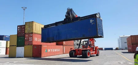 Another block train from China to Turkey passed through the Port of Baku