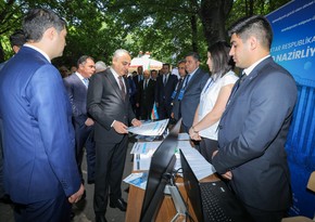 Naxçıvanda II karyera sərgisi açılıb