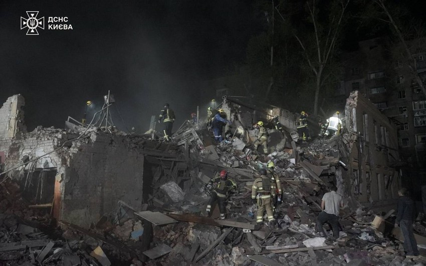 Casualties from attack on Kyiv rise to 9, with more than 60 injured