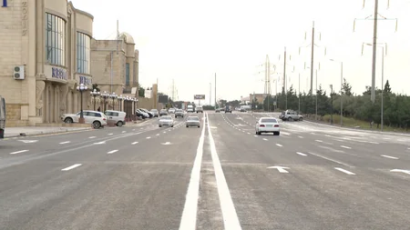 Bakıda daha bir yol təmirdən sonra açılıb