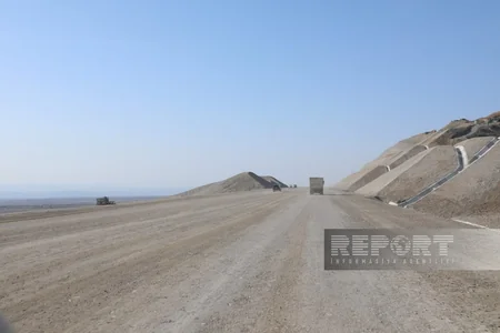 Horadiz-Cəbrayıl-Zəngilan-Ağbənd yolunun tikintisi 73 % icra olunub