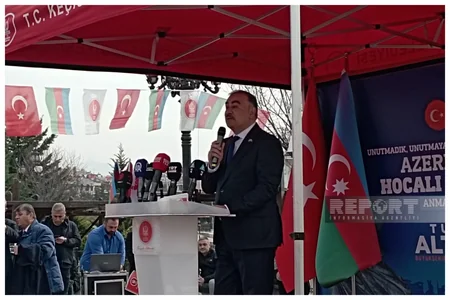 Ankarada Xocalı soyqırımı anılıb