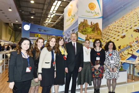 Prezident İlham Əliyev “AITF-2017” XVI Azərbaycan Beynəlxalq turizm və səyahətlər sərgisi ilə tanış olub - YENİLƏNİB