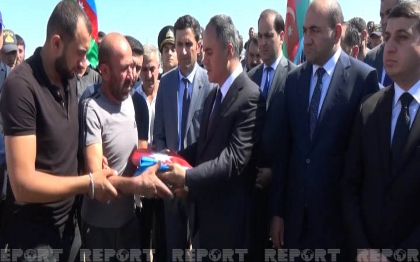 Goranboyda şəhidlər Ümid İmmamquliyev və Səfiyar Məmmədov torpağa tapşırılıb