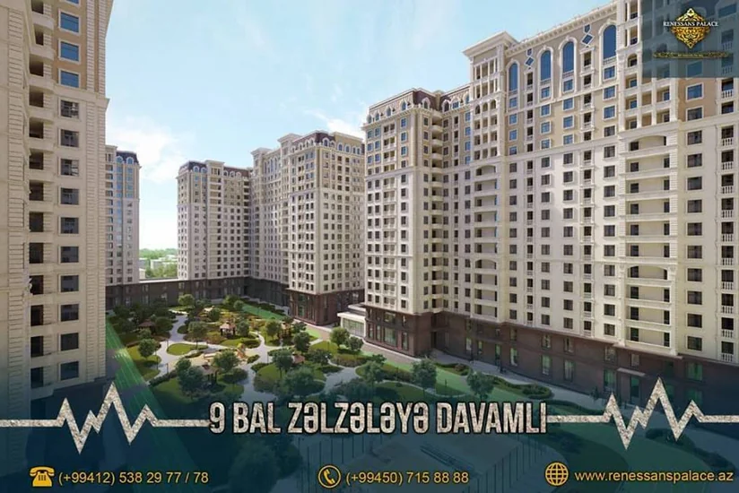 “Renessans Palace” premium yaşayış kompleksinin xüsusi özəllikləri açıqlanıb