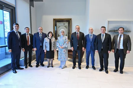 Emine Erdogan highly appreciates Azerbaijan's support related to earthquake