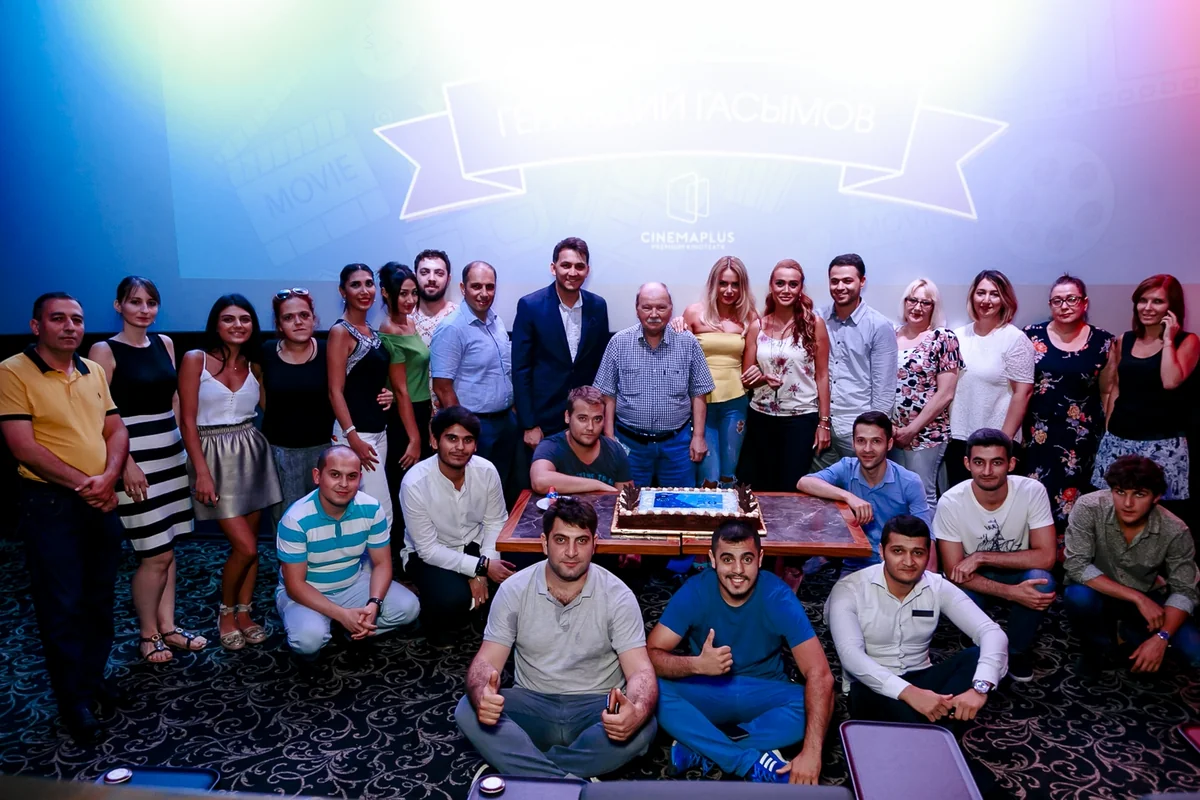 CinemaPlus congratulates Gennady Gasimov