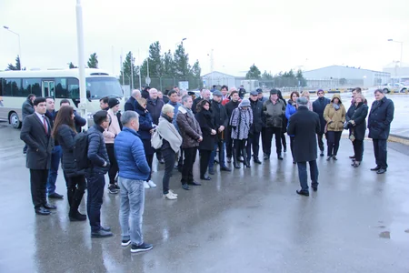 ATƏT PA-nın sədri Bakı Beynəlxalq Dəniz Ticarət Limanında olub