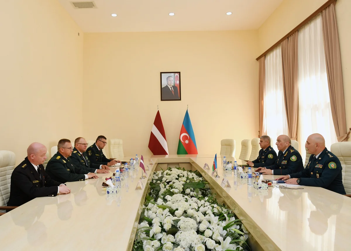 Latviya Dövlət Sərhəd Mühafizəsinin rəisi Azərbaycanda səfərdə olub