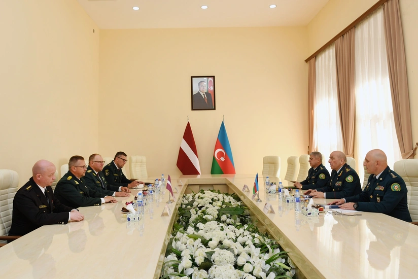 Latviya Dövlət Sərhəd Mühafizəsinin rəisi Azərbaycanda səfərdə olub