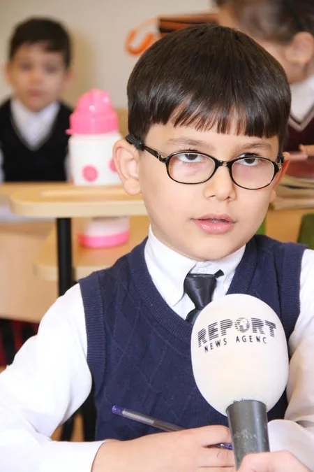 Bakı məktəbinin qeyri-adi sinif otağından - REPORTAJ