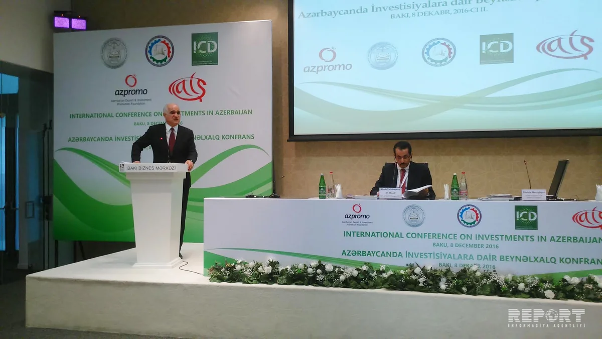 Bakıda beynəlxalq investisiya forumu keçirilir - FOTO