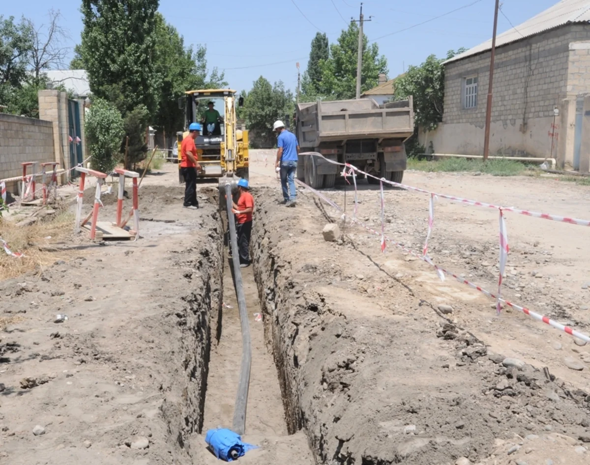 ​Beyləqanın Yeni Xocavənd qəsəbəsinə içməli su verilib