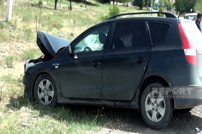 Goranboyda avtomobillər toqquşub, yeddi nəfər xəsarət alıb