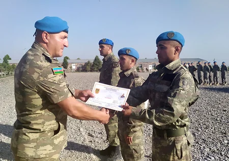 “Komando hazırlığı” kursunun növbəti buraxılış mərasimi keçirilib