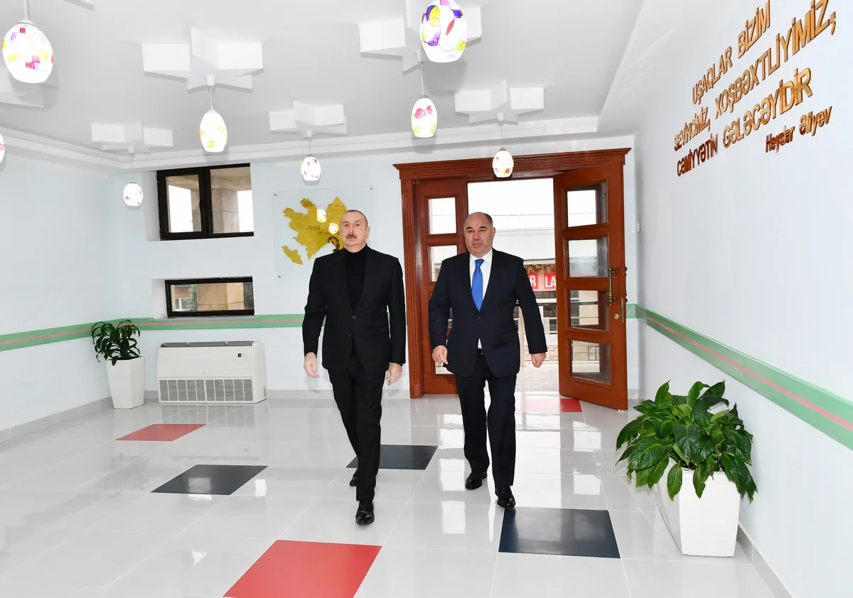 Orphanage-kindergarten constructed on initiative of Heydar Aliyev Foundation commissioned in Oghuz