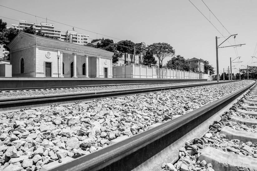 Bakı-Sabunçu dəmir yolu xəttindən - FOTOREPORTAJ
