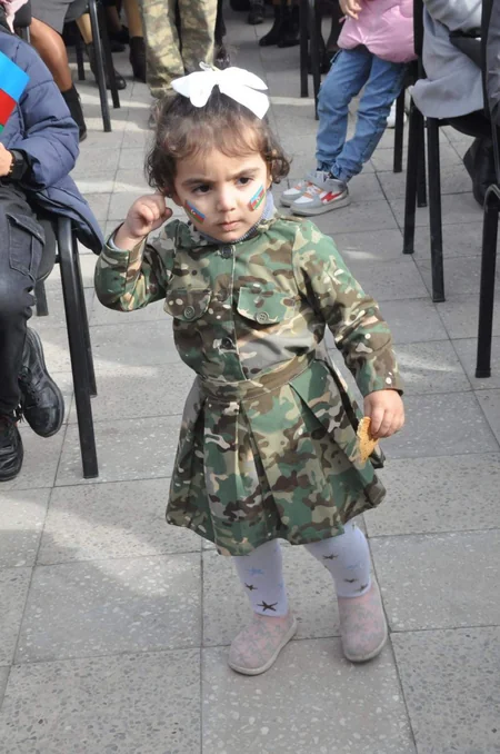 Kürdəmirdə Zəfər Günü bayram əhval-ruhiyyəsi yaradıb