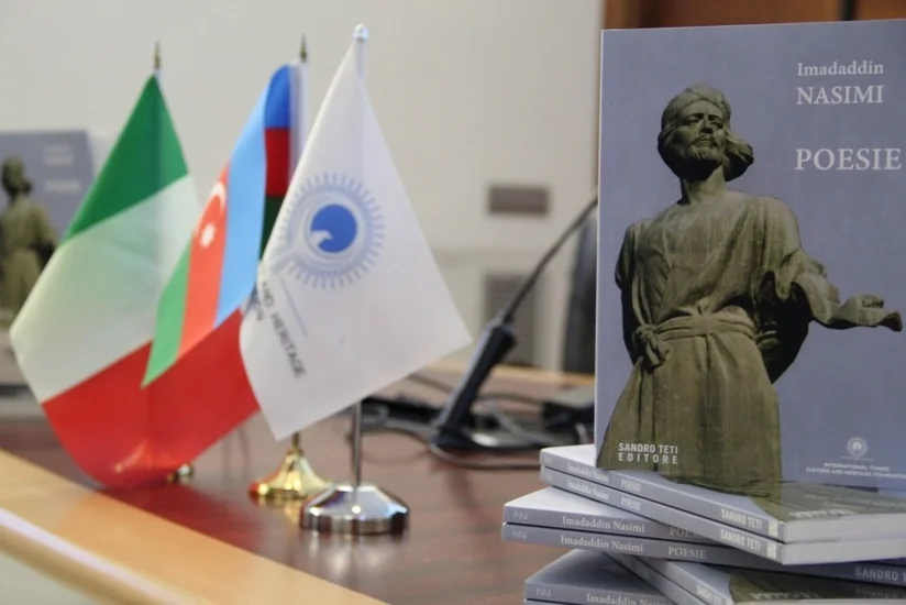 İtaliyada “Nəsimi poeziyası” kitabının təqdimatı keçirilib
