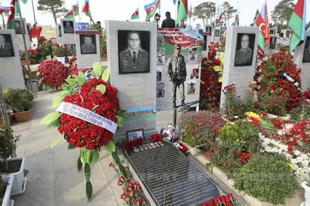 Vətən müharibəsi şəhidinin məzarı ziyarət olunub