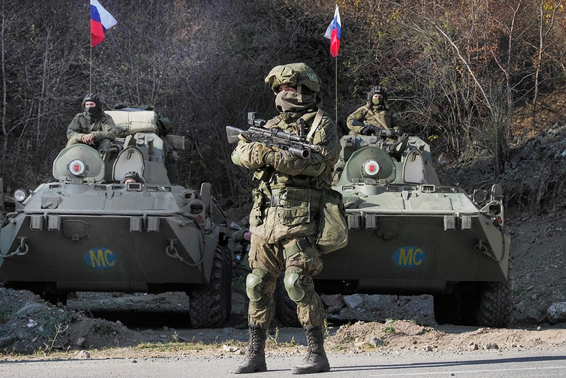 Russian peacekeepers dismantle their posts in Karabakh