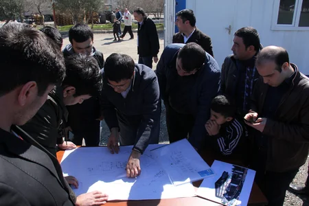 ​Neftçinin təlim-məşq bazasında ot örtüyü yenilənib