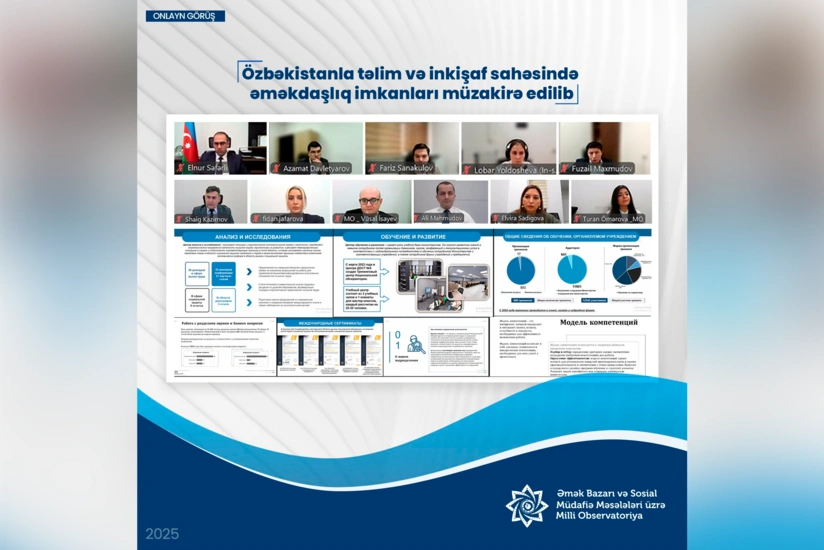 Özbəkistanla təlim sahəsində əməkdaşlıq imkanları müzakirə edilib
