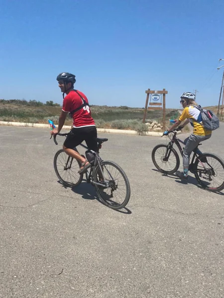 Bakıdan Abşeron milli parkına velosiped yürüşü keçirilib