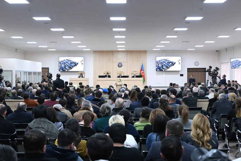Состоялось очередное судебное заседание по уголовному делу армян, обвиняемых в военных преступлениях